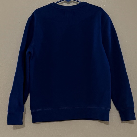 Polo Ralph Lauren Boys Polo Bear Fleece Sweatshirt - Navy Blue - Size 7 - Picture 3 of 7